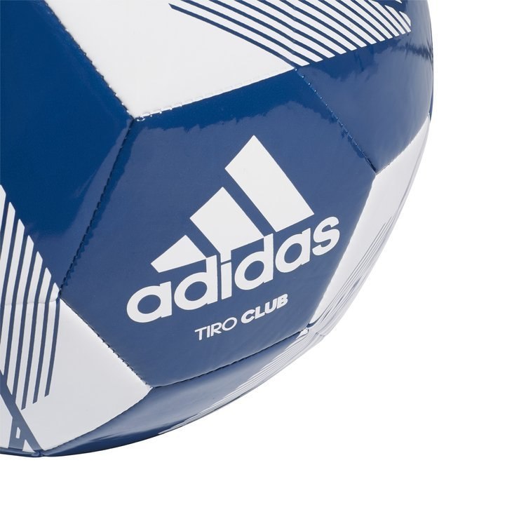 Piłka Nożna adidas Tiro Club treningowa niebiesko-biała Piłka Nożna adidas Tiro Club treningowa niebiesko-biała