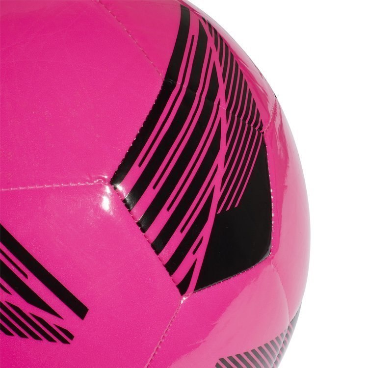 Piłka Nożna adidas Tiro Club treningowa różowo-czarna Piłka Nożna adidas Tiro Club treningowa różowo-czarna