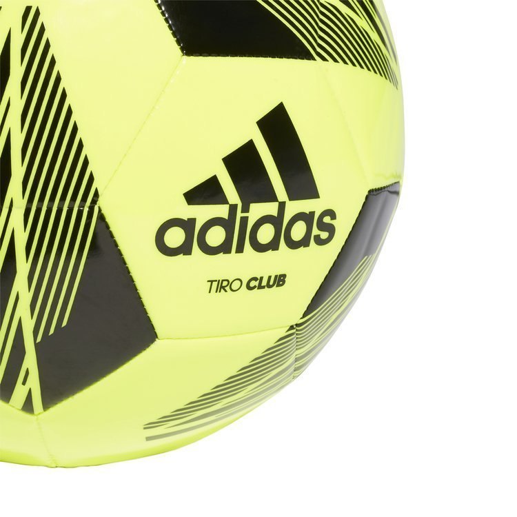 Piłka Nożna adidas Tiro Club treningowa żółto-czarna Piłka Nożna adidas Tiro Club treningowa żółto-czarna