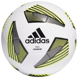 Piłka Nożna adidas Tiro League treningowa biało-czarno-żółta