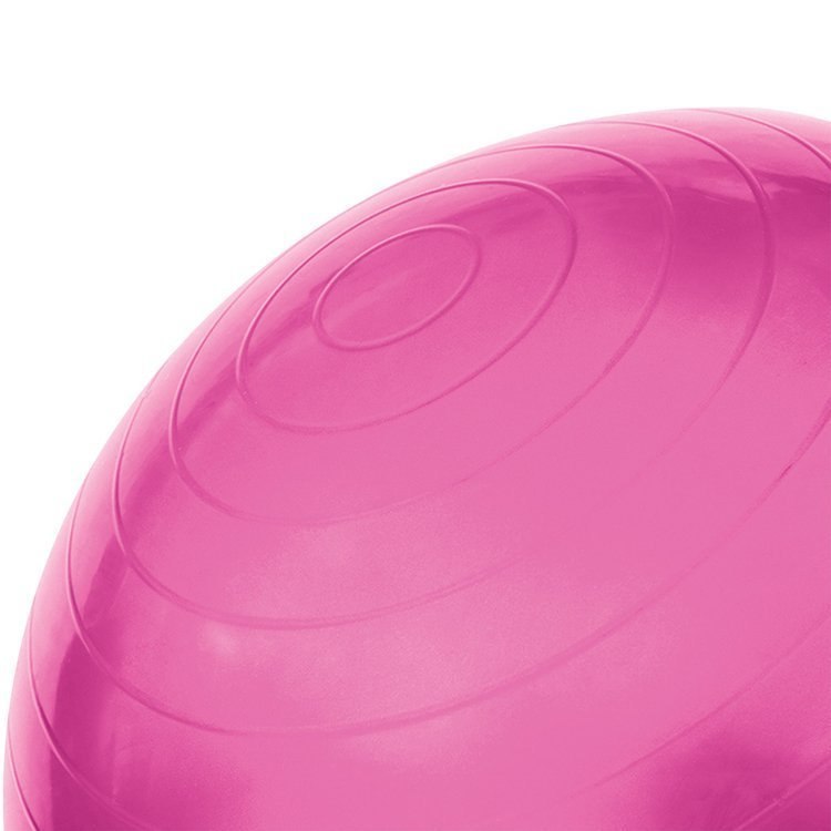 Piłka gimnastyczna fitness HMS YB01 55 CM różowa Piłka gimnastyczna fitness HMS YB01 55 CM różowa