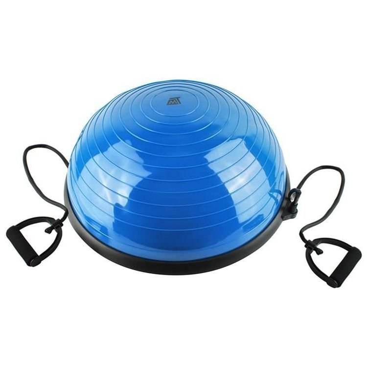 Piłka gimnastyczna z linkami Bosu Ball Trainer Yakimasport niebiesko-czarny Piłka gimnastyczna z linkami Bosu Ball Trainer Yakimasport niebiesko-czarny