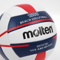 Piłka siatkowa plażowa Molten V5B1500 biało-granatowo-czerwona rozmiar 5