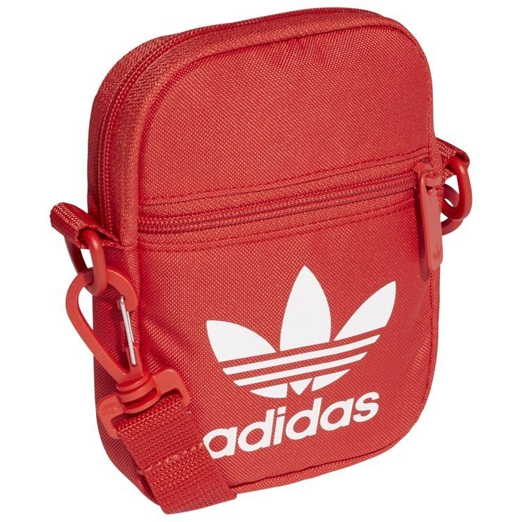 Saszetka unisex adidas Trefoil Festival czerwona Saszetka unisex adidas Trefoil Festival czerwona