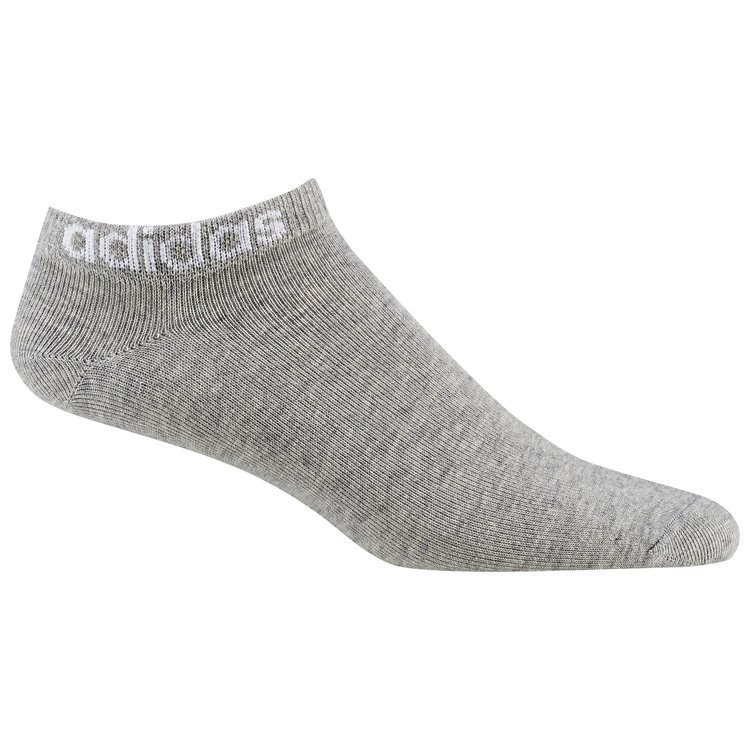 Skarpety 2-pak damskie męskie adidas Basic Ankle białe, szare bawełniane Skarpety 2-pak damskie męskie adidas Basic Ankle białe, szare bawełniane