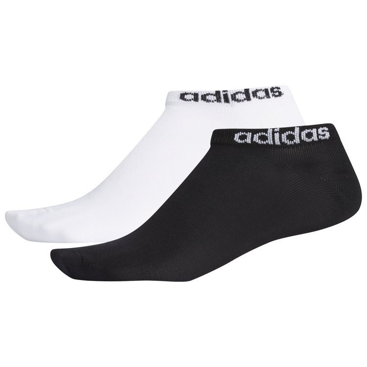 Skarpety 2-pak damskie męskie adidas Basic Ankle czarne bawełniane Skarpety 2-pak damskie męskie adidas Basic Ankle czarne bawełniane