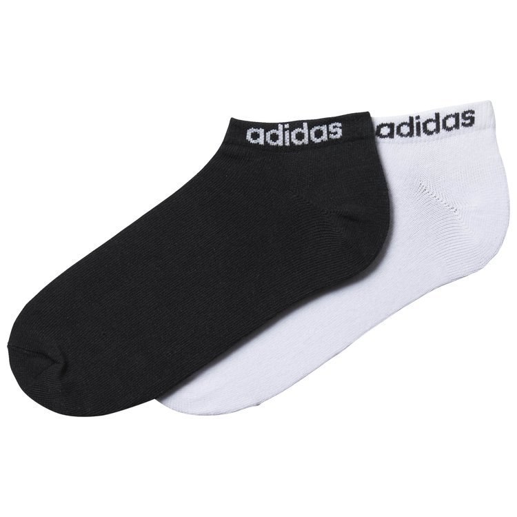 Skarpety 2-pak damskie męskie adidas Basic Ankle czarne bawełniane Skarpety 2-pak damskie męskie adidas Basic Ankle czarne bawełniane