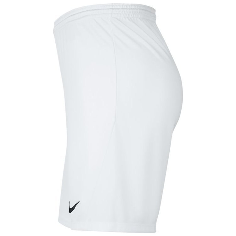 Spodenki dziecięce Nike Dri-FIT Park III białe poliestrowe Spodenki dziecięce Nike Dri-FIT Park III białe poliestrowe