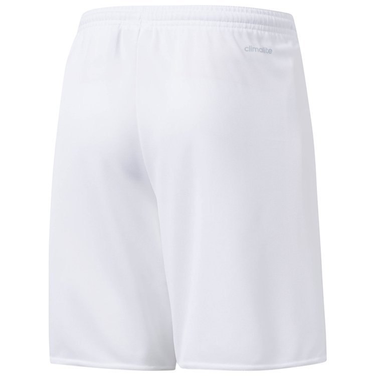 Spodenki dziecięce adidas Parma 16 Youth białe poliestrowe Spodenki dziecięce adidas Parma 16 Youth białe poliestrowe