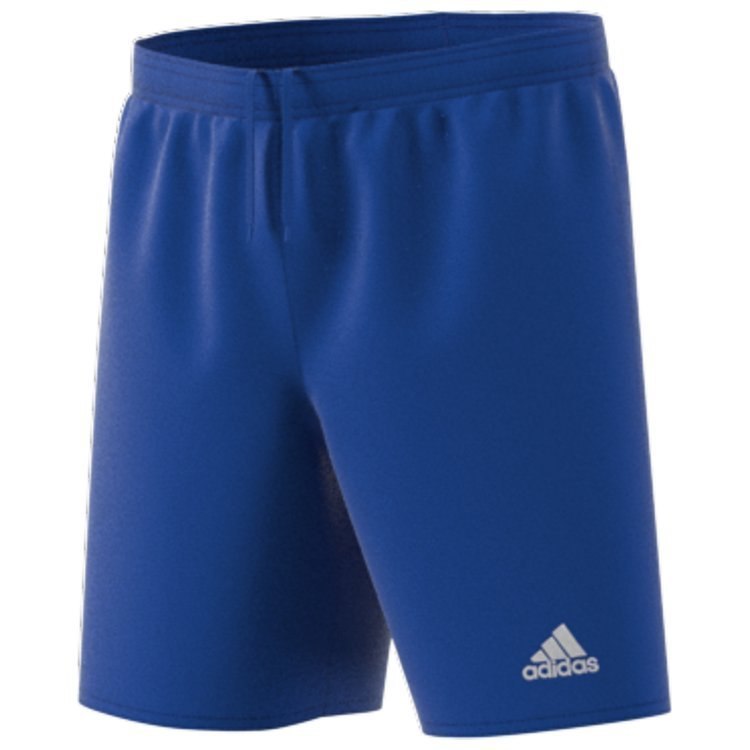Spodenki dziecięce adidas Parma 16 Youth niebieskie poliestrowe Spodenki dziecięce adidas Parma 16 Youth niebieskie poliestrowe