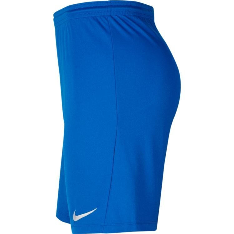 Spodenki męskie sportowe Nike Dri-FIT Park III niebieskie poliestrowe Spodenki męskie sportowe Nike Dri-FIT Park III niebieskie poliestrowe