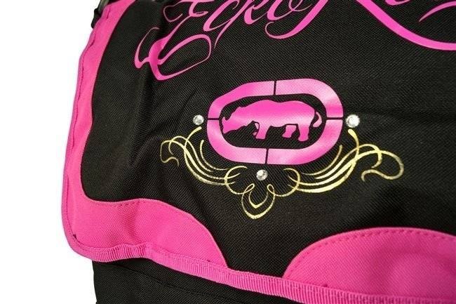 Torba na ramię na laptopa ECKO różowo-czarna Torba na ramię na laptopa ECKO różowo-czarna