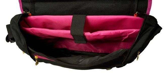 Torba na ramię na laptopa ECKO różowo-czarna Torba na ramię na laptopa ECKO różowo-czarna