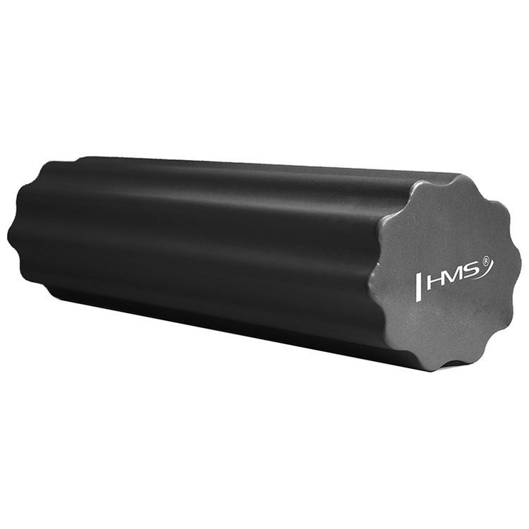 Wałek Roller do masażu, ćwiczeń HMS Fitness FS201 45cm czarny Wałek Roller do masażu, ćwiczeń HMS Fitness FS201 45cm czarny