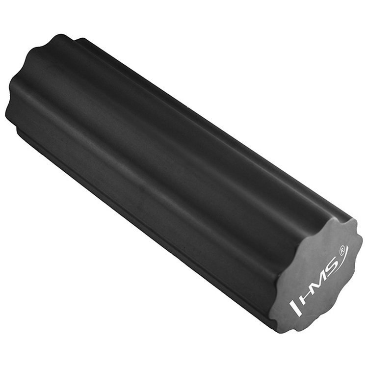 Wałek Roller do masażu, ćwiczeń HMS Fitness FS201 45cm czarny Wałek Roller do masażu, ćwiczeń HMS Fitness FS201 45cm czarny