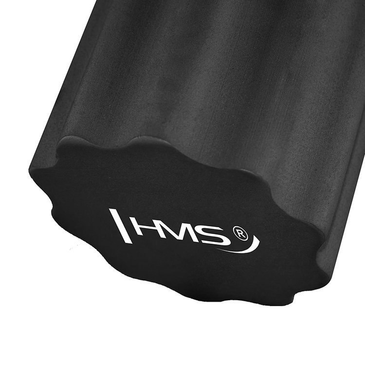 Wałek Roller do masażu, ćwiczeń HMS Fitness FS201 45cm czarny Wałek Roller do masażu, ćwiczeń HMS Fitness FS201 45cm czarny
