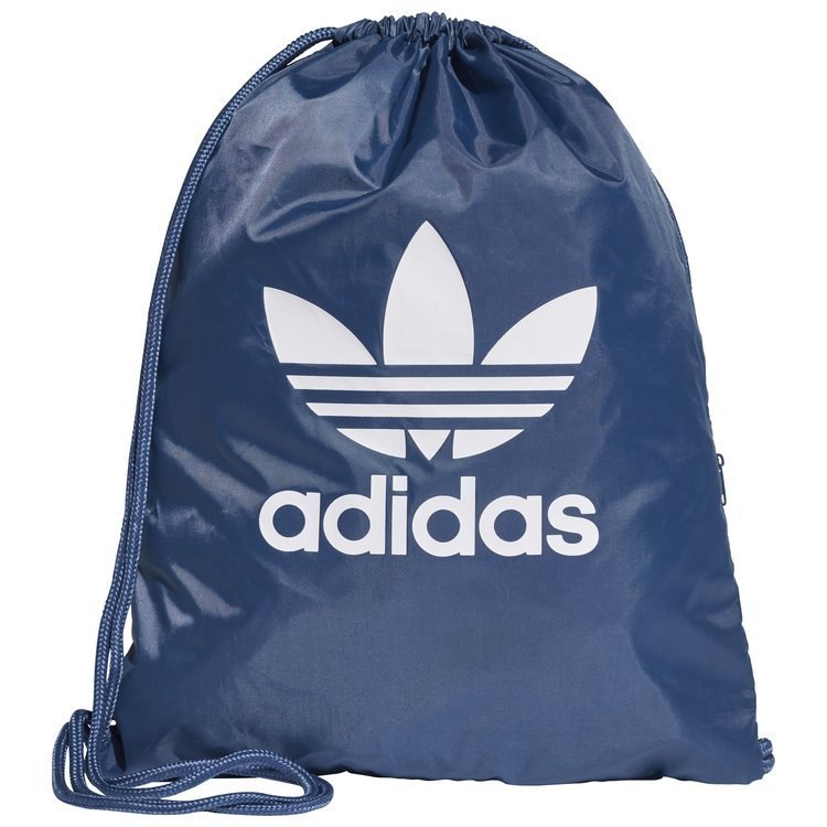 Worek na buty adidas TREFOIL niebieski poliestrowy Worek na buty adidas TREFOIL niebieski poliestrowy