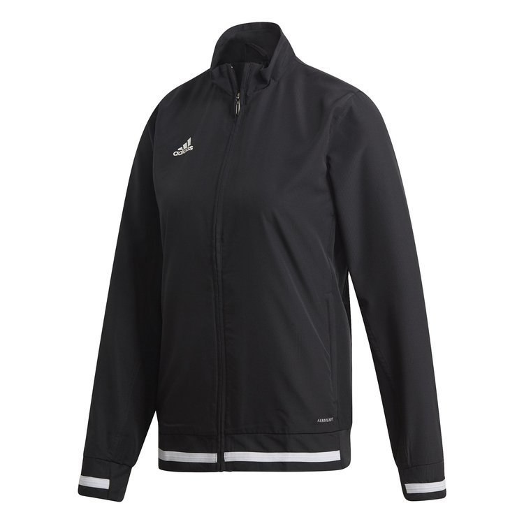 Bluza kurtka damska adidas Team 19 Woven Jacket czarna rozpinana Bluza kurtka damska adidas Team 19 Woven Jacket czarna rozpinana