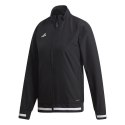 Bluza kurtka damska adidas Team 19 Woven Jacket czarna rozpinana