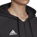 Bluza męska adidas Core 19 Hoodie rozpinana czarna z kapturm