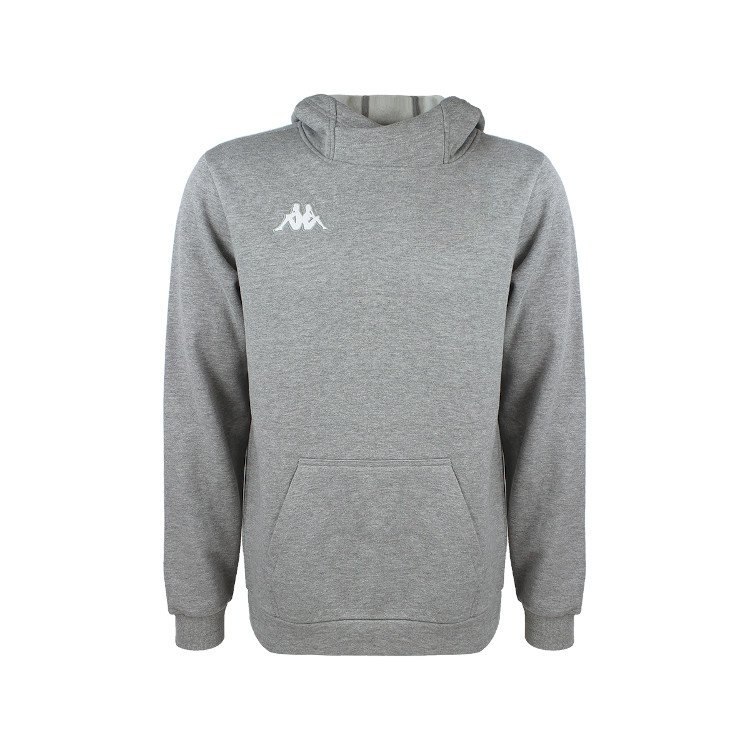 Bluza męska kangurka Kappa Basilo szara z kapturem Bluza męska kangurka Kappa Basilo szara z kapturem
