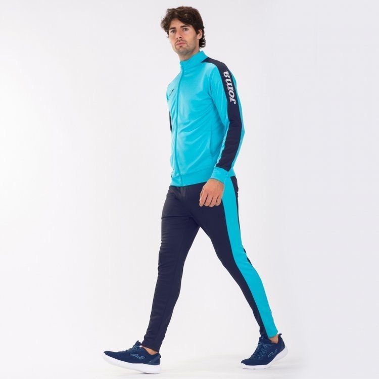 Dres sportowy, treningowy Joma Academy turkusowo-granatowy Dres sportowy, treningowy Joma Academy turkusowo-granatowy