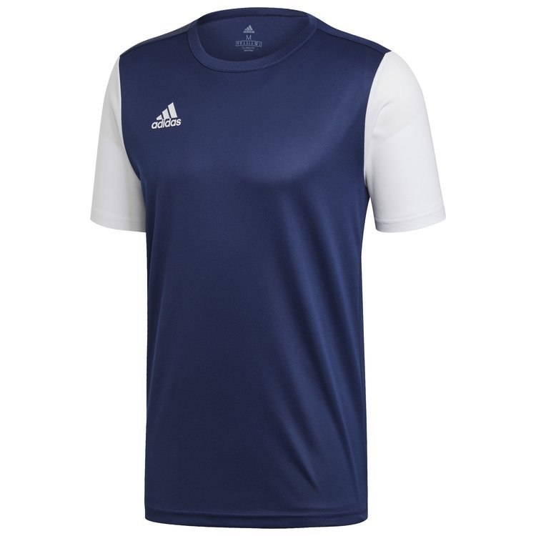 Koszulka dziecięca adidas Estro 19 granatowa piłkarska, sportowa Koszulka dziecięca adidas Estro 19 granatowa piłkarska, sportowa