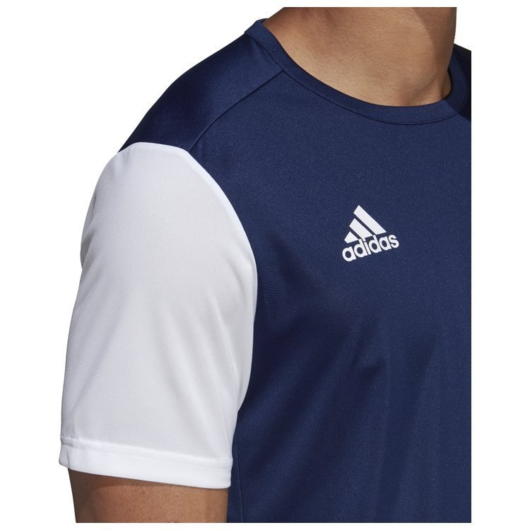 Koszulka dziecięca adidas Estro 19 granatowa piłkarska, sportowa Koszulka dziecięca adidas Estro 19 granatowa piłkarska, sportowa