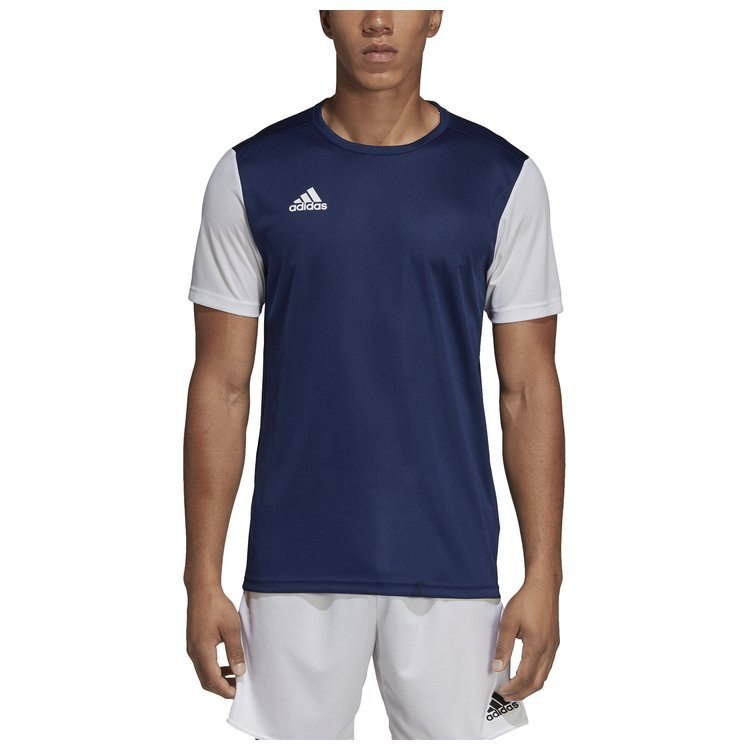 Koszulka dziecięca adidas Estro 19 granatowa piłkarska, sportowa Koszulka dziecięca adidas Estro 19 granatowa piłkarska, sportowa