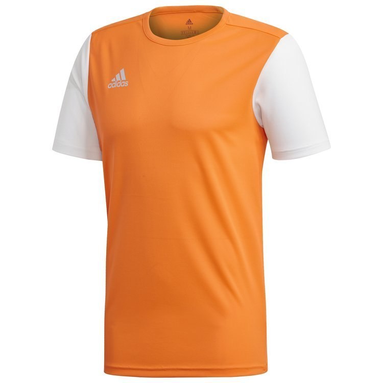 Koszulka dziecięca adidas Estro 19 pomarańczowa piłkarska, sportowa Koszulka dziecięca adidas Estro 19 pomarańczowa piłkarska, sportowa