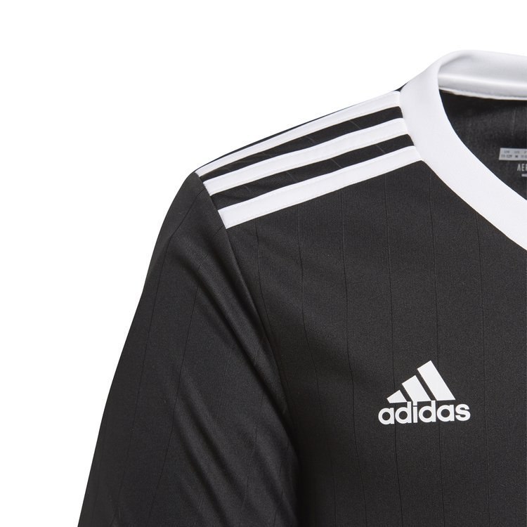 Koszulka dziecięca adidas Tabela 18 Jersey czarna piłkarska, sportowa