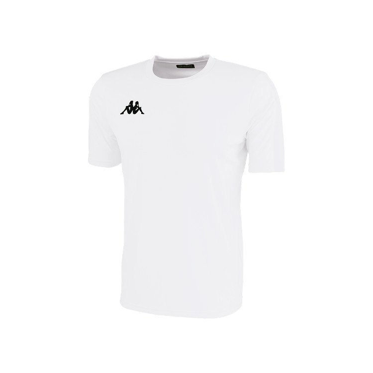 Koszulka sportowa piłkarska Kappa Rovigio biała
