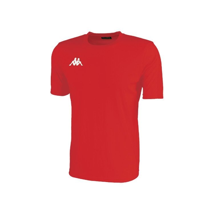 Koszulka sportowa piłkarska Kappa Rovigio czerwona