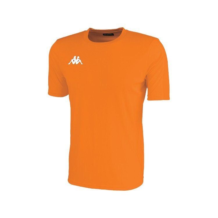 Koszulka sportowa piłkarska Kappa Rovigio pomarańczowy Koszulka sportowa piłkarska Kappa Rovigio pomarańczowy