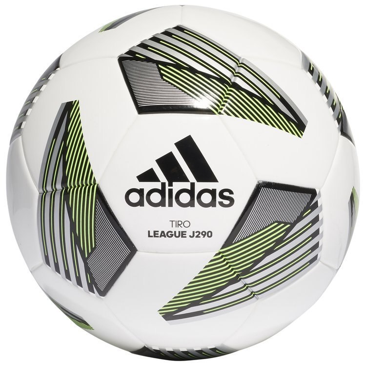 Piłka Nożna adidas Tiro League treningowa biało-czarno-żółta 290 gr