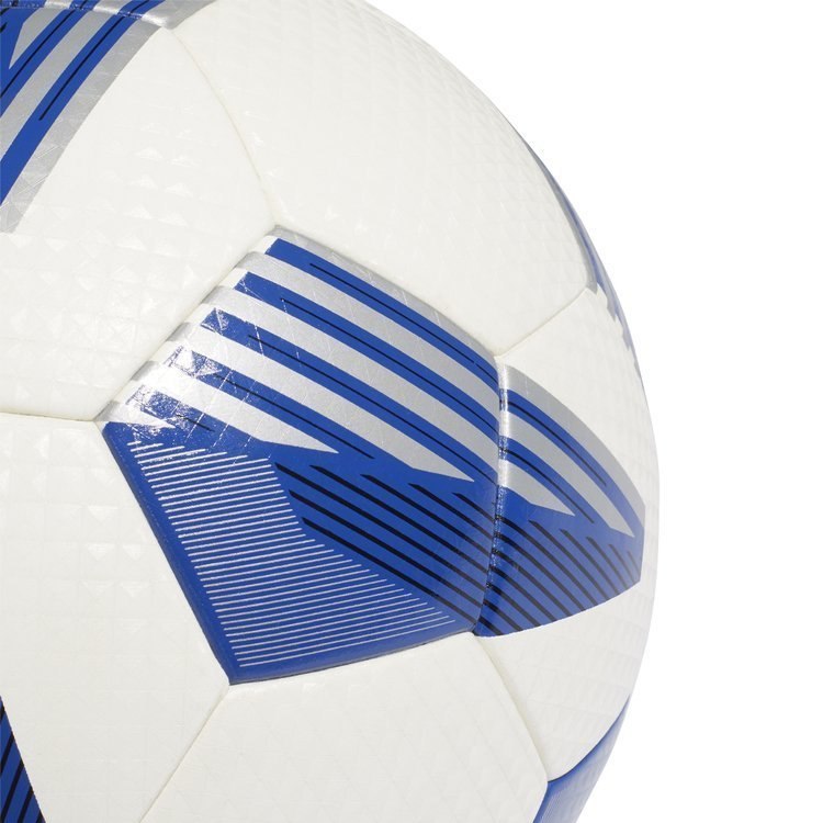 Piłka Nożna adidas Tiro League treningowa biało-niebieska Piłka Nożna adidas Tiro League treningowa biało-niebieska