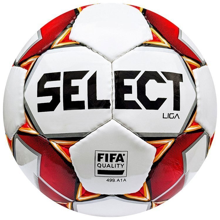 Piłka nożna Select Liga FIFA czerwono-biała