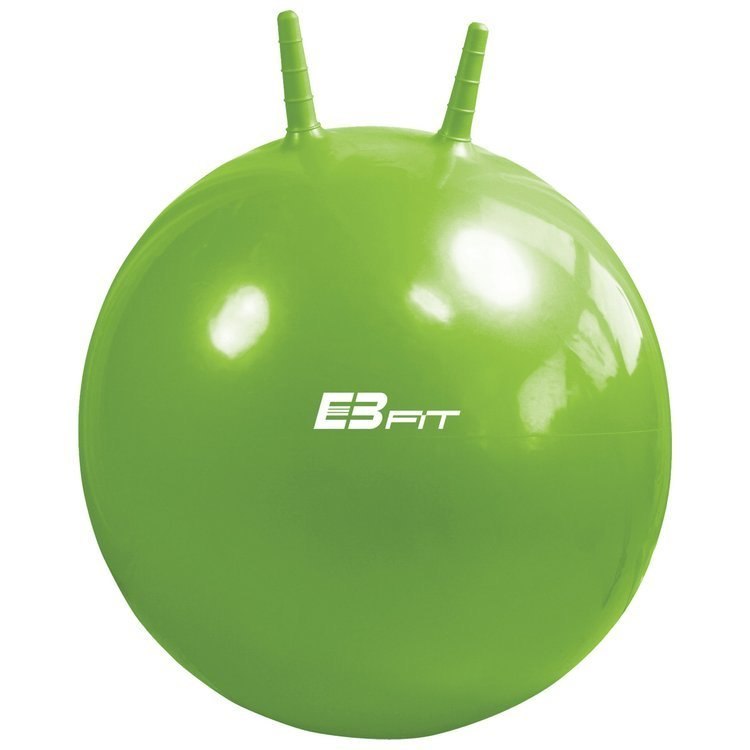Piłka skacząca z uszami EB FIT 65cm zielona Piłka skacząca z uszami EB FIT 65cm zielona