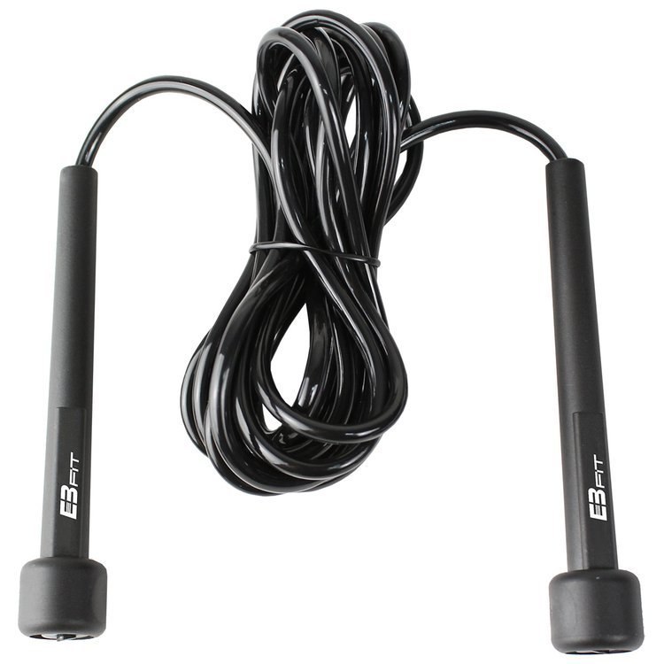 Skakanka szybkościowa EB FIT PVC 275CM czarna Skakanka szybkościowa EB FIT PVC 275CM czarna