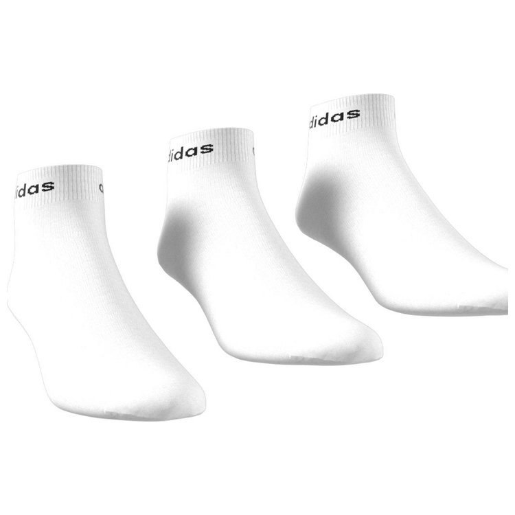 Skarpety 3-pak damskie męskie adidas Non-Cushioned Ankle Socks 3pak białe Skarpety 3-pak damskie męskie adidas Non-Cushioned Ankle Socks 3pak białe