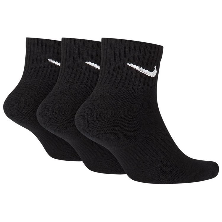 Skarpety 3pak unisex Nike Everyday Lightweight Ankle za kostkę czarne Skarpety 3pak unisex Nike Everyday Lightweight Ankle za kostkę czarne