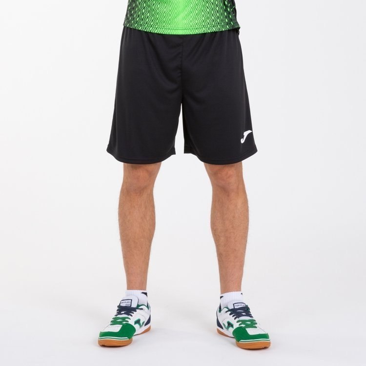 Spodenki sportowe Joma Nobel czarne poliestrowe Spodenki sportowe Joma Nobel czarne poliestrowe