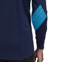 Bluza bramkarska męska adidas Squadra 21 granatowo-niebieska