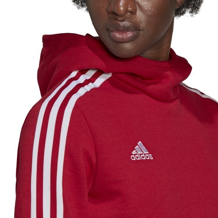 Bluza damska adidas Tiro 21 Sweat Hoodie czerwona z kapturem