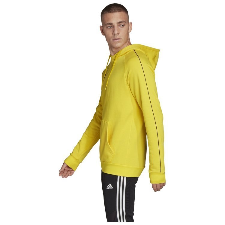 Bluza dziecięca adidas MS CORE18 żółta z kapturem Bluza dziecięca adidas MS CORE18 żółta z kapturem