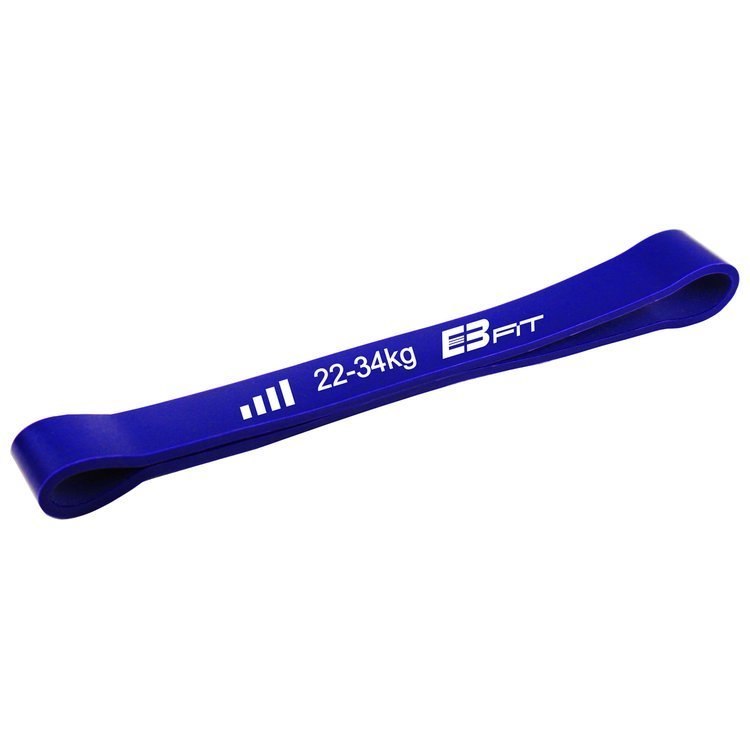 Guma treningowa Mini Band Eb Fit 22-34kg niebieska Guma treningowa Mini Band Eb Fit 22-34kg niebieska
