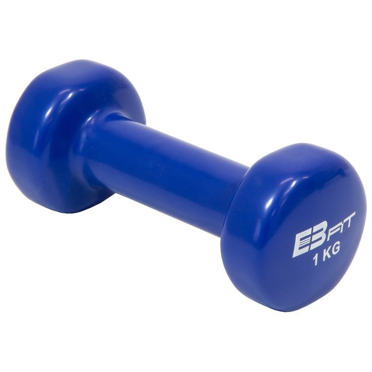 Hantla żeliwna winylowa 1 kg VDB EB FIT Hantla żeliwna winylowa 1 kg VDB EB FIT