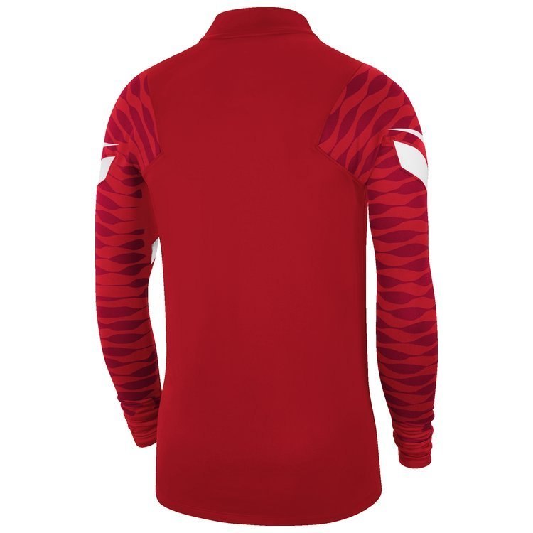 Koszulka z długim rękawem dziecięca Nike Dri-FIT Strike Drill czerwona sportowa