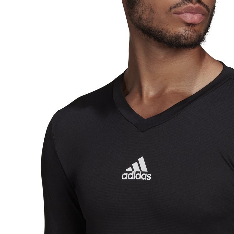 Koszulka z długim rękawem męska adidas Team Base Tee czarny Koszulka z długim rękawem męska adidas Team Base Tee czarny