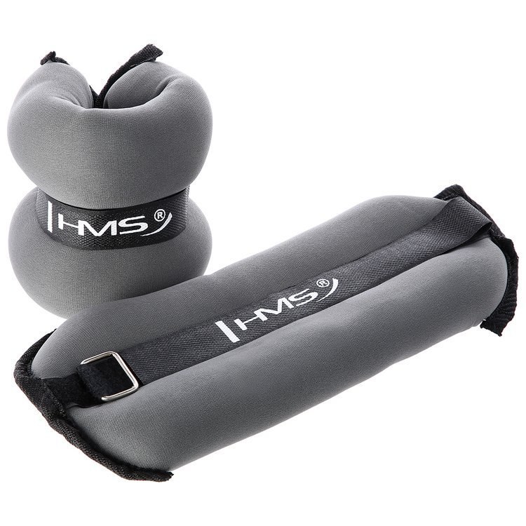 Obciążniki HMS OB05 szare 2x2kg Obciążniki HMS OB05 szare 2x2kg